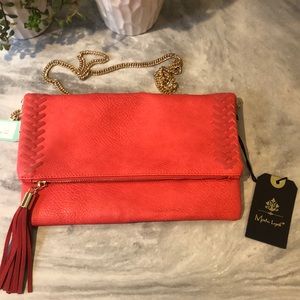 NWT Moda Luxe Hot Pink Purse